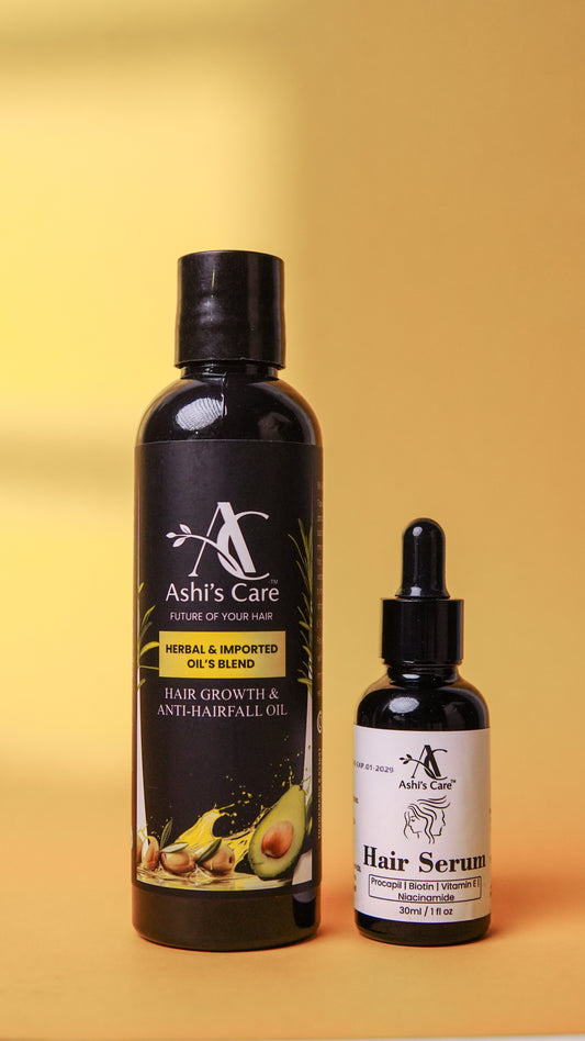 Hair Oil & Hair Serum Combo Deal